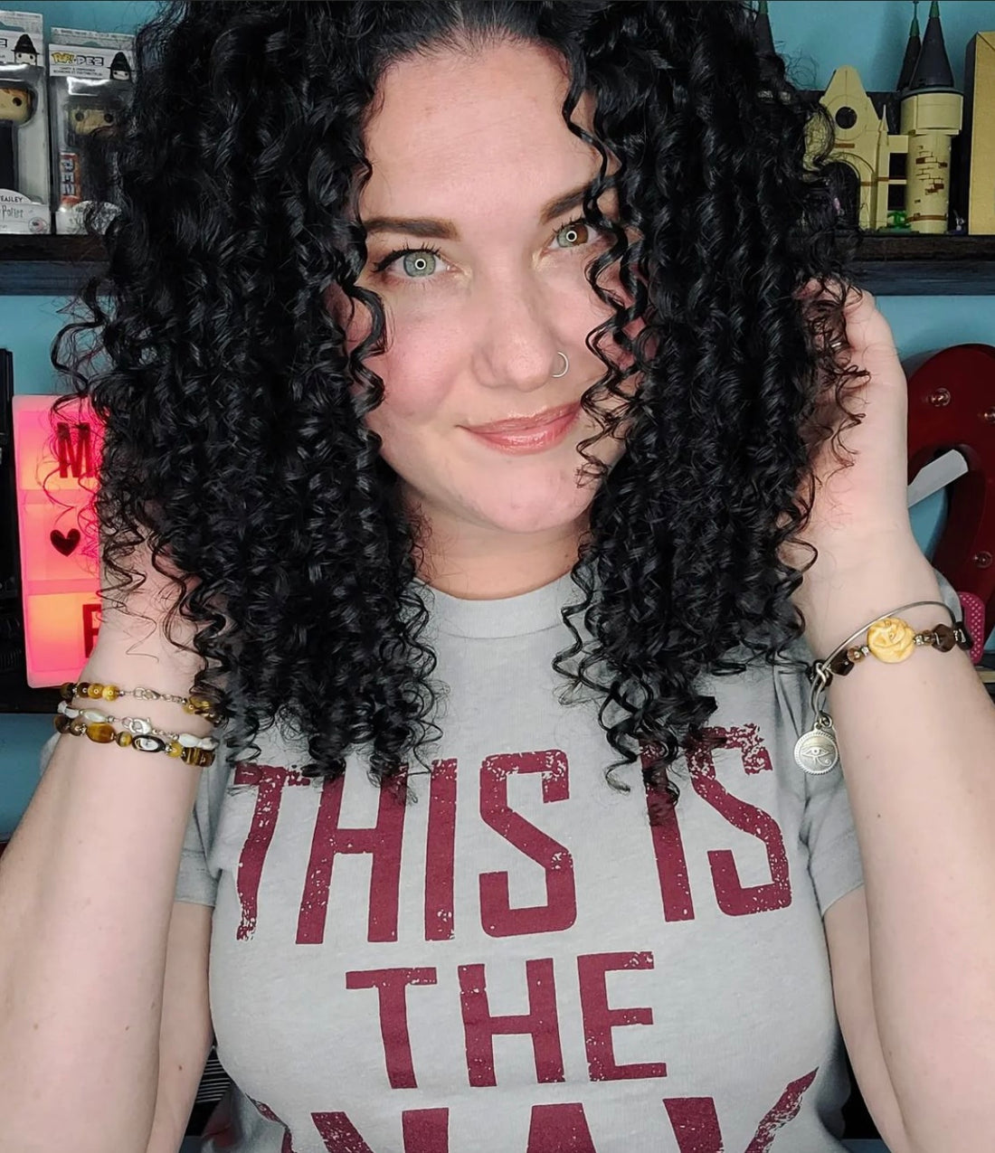 Leave-In Conditioner often use dry frizzy wavy curly hair